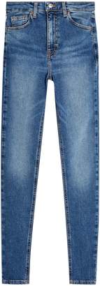 Topshop Mid Blue Jamie Jeans 32-Inch Leg