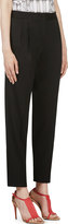 Thumbnail for your product : Burberry Black Pleated Wool Trousers