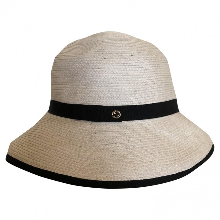 white gucci hats