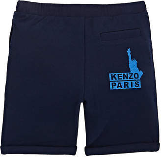 Kenzo Kids' Logo-Print Cotton-Blend Piqué Shorts