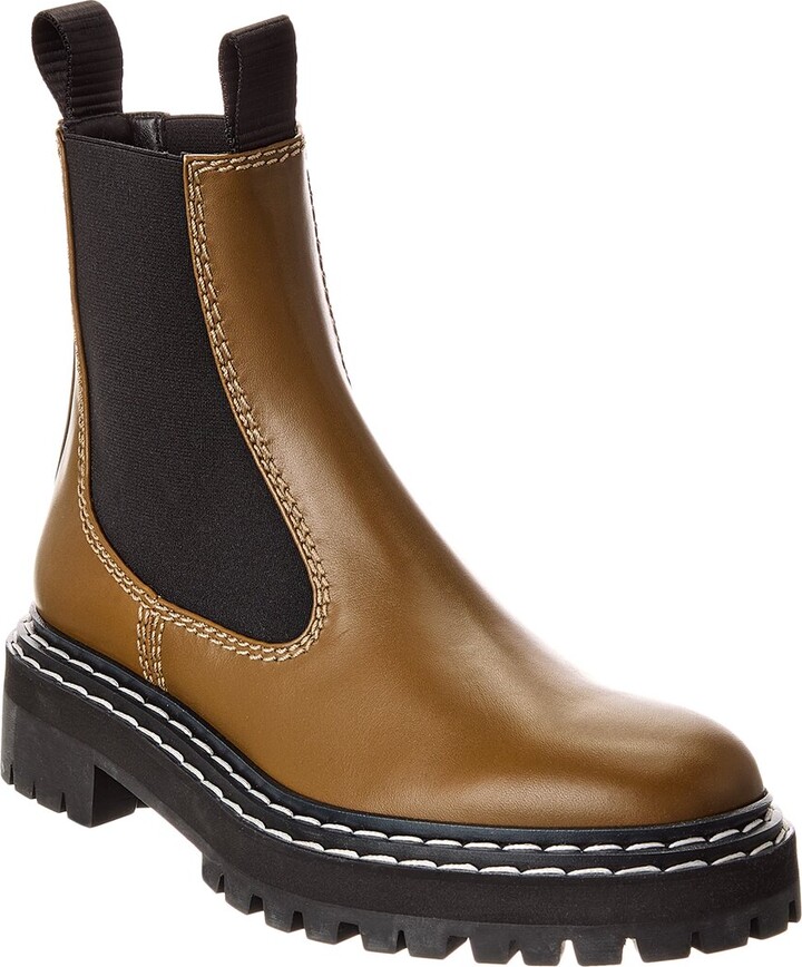 Proenza Schouler Leather Chelsea Boot