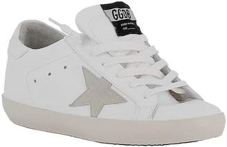 Golden Goose White/grey Leather Sneakers