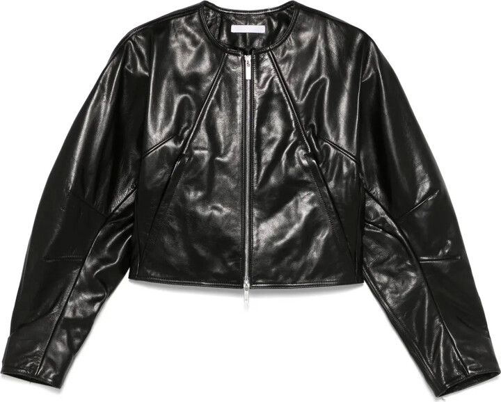 Helmut Lang Articulated leather jacket