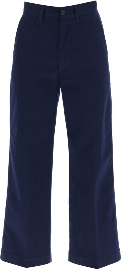 Polo Ralph Lauren Wide Leg Chino Pants - ShopStyle