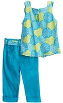 Thumbnail for your product : Babytogs Baby Togs Ruffle Tank Top and Capris Set (For Toddler Girls)