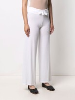 Thumbnail for your product : Malo Tie-Fastening Knitted Trousers