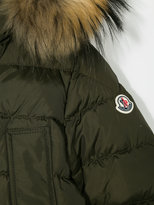 Thumbnail for your product : Moncler Kids long line padded jacket