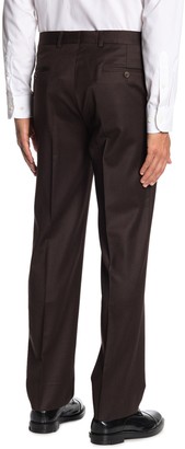 Brooks Brothers Dark Brown Solid Regent Fit Suit Separates Trousers - 30-34" Inseam