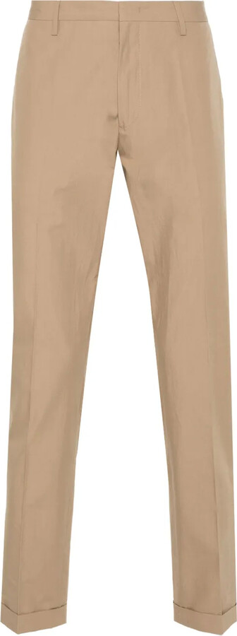 Paul Smith Pressed-Crease Cotton Trousers