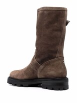 Thumbnail for your product : Jimmy Choo Biker buckled suede boots