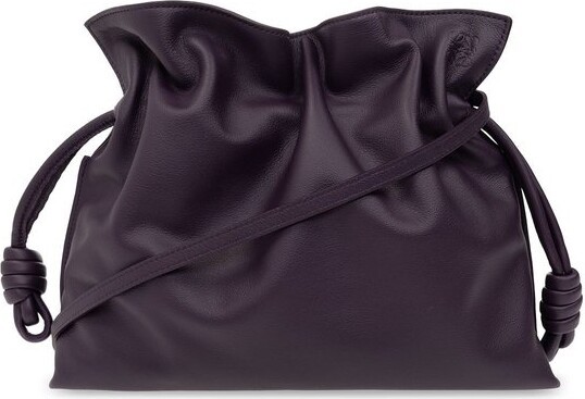 Loewe Logo Detailed Drawstring Clutch Bag - ShopStyle