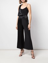 Thumbnail for your product : Cushnie Belted Wide-Leg Jumpsuit