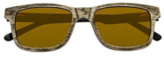 Earth Wood Unisex-Adult Tide Wood Sunglasses ESG009GR Polarized Wayfarer Sunglasses