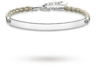 Thomas Sabo Jewellery Ladies Sterling Silver Love Bridge Bracelets