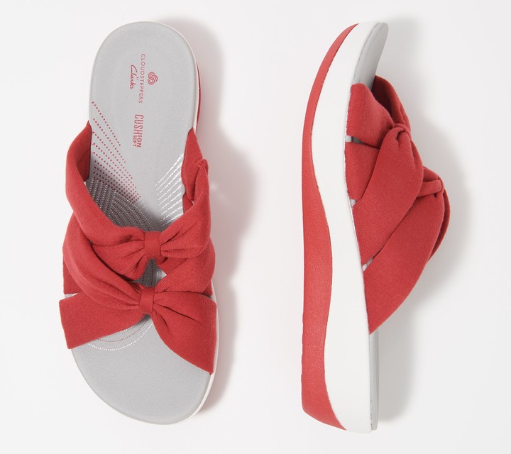 clarks cloudsteppers slides