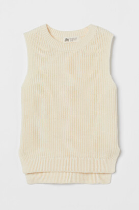 h&m sleeveless jumper