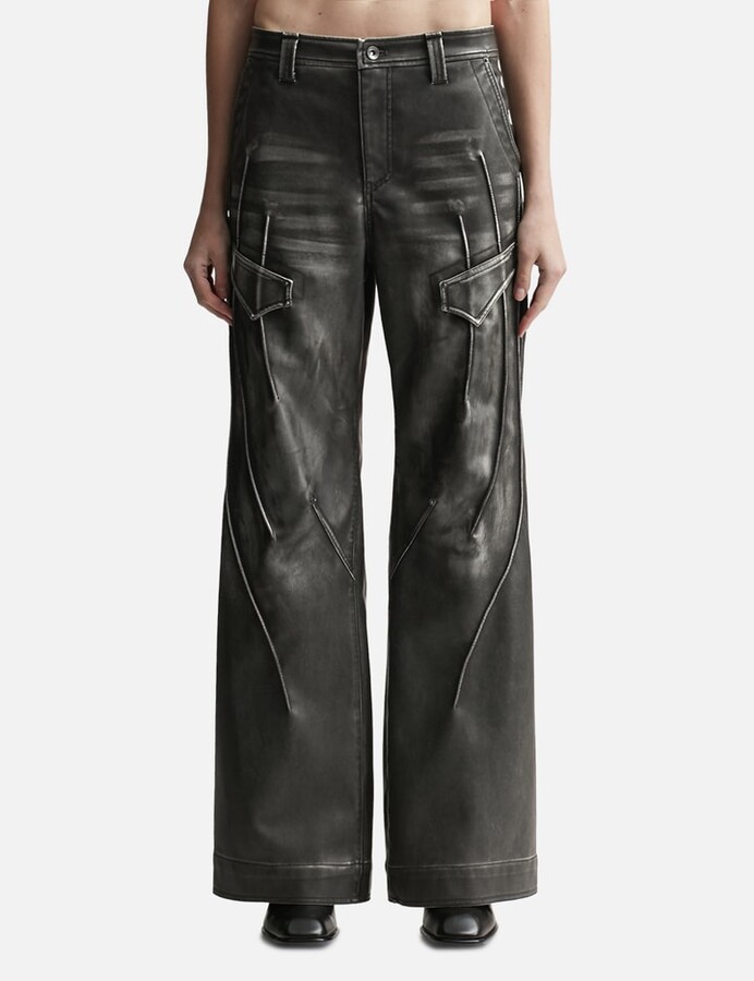 TEAM WANG design THE ORIGINAL Faux Leather Pants ShopStyle