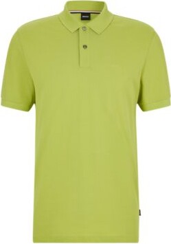 HUGO BOSS Green Men's Polos on Sale | ShopStyle