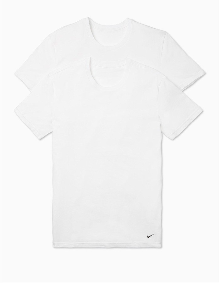 Nike Underwear 2 Pack Short Sleeve Undershirt - White - ShopStyle