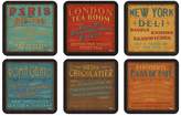 Thumbnail for your product : Pimpernel Lunchtime Coasters Set Of 6