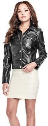 G by Guess Ella Faux-Leather Jacket