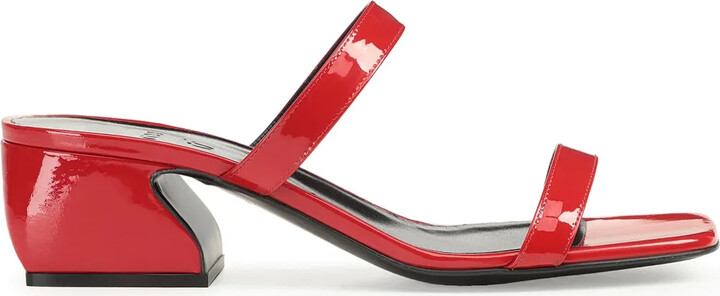 Sergio Rossi SI Rossi 45mm leather sandals