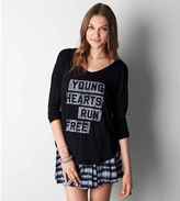 Thumbnail for your product : American Eagle Don't Ask Why Shirttail T-Shirt