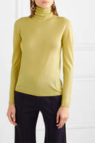 Thumbnail for your product : Max Mara Wool Turtleneck Sweater - Yellow