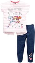 Thumbnail for your product : Paw Patrol Girls T-Shirt and Leggings Set