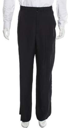 Lanvin Flat Front Relaxed-Fit Pants