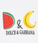 Thumbnail for your product : Dolce & Gabbana Children Logo cotton-jersey T-shirt