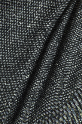Antonio Berardi Cropped Wool-tweed Slim-leg Pants
