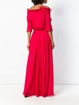 Thumbnail for your product : Genny off-shoulder long dress