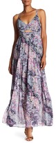 Thumbnail for your product : Rachel Roy Printed Crinkle Chiffon Tiered Maxi Dress