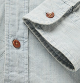 Thumbnail for your product : Club Monaco Button-Down Collar Cotton-Chambray Shirt