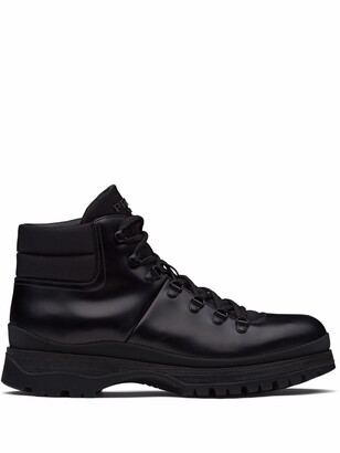 Prada Mens Ankle Boots | Shop the world's largest collection of fashion |  ShopStyle