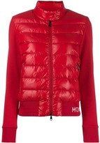Thumbnail for your product : Moncler Fabric And Padded Zipped Jacket
