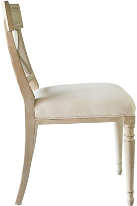 Ave Home Aria Side Chair, Swedish White