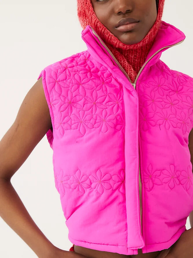 Tach Clothing TACH Jaima Floral Quilted Vest ShopStyle