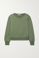 Thumbnail for your product : Alex Mill Lakeside Cotton-jersey Sweatshirt - Green