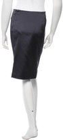 Thumbnail for your product : Acne Studios Satin Pencil Skirt w/ Tags