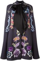 Temperley London embroidered cape 