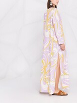 Thumbnail for your product : Pucci Onde-print long-sleeve dress