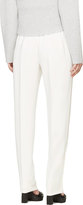 Thumbnail for your product : Calvin Klein Collection Ivory Crepe Ardyce Trousers