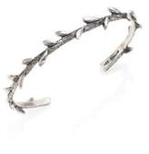 Thumbnail for your product : Chan Luu Sterling Silver Leaf Cuff Bracelet