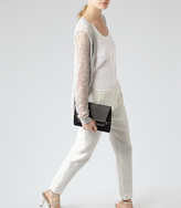 Thumbnail for your product : Reiss Brooke LACE SLEEVE CARDIGAN
