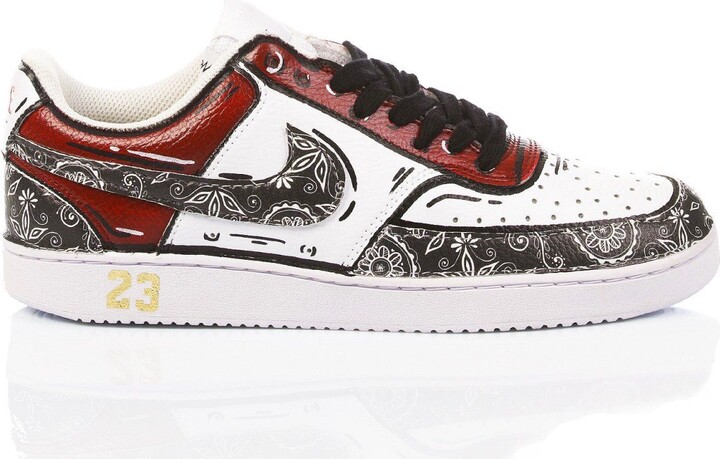 mens nike red sneakers