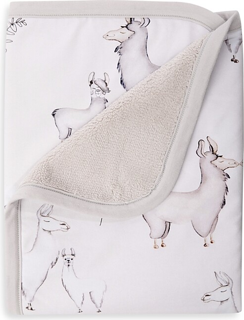 Oilo Llama Jersey Cuddle Blanket