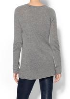 Thumbnail for your product : Autumn Cashmere Loose GG Moto Crew Sweater