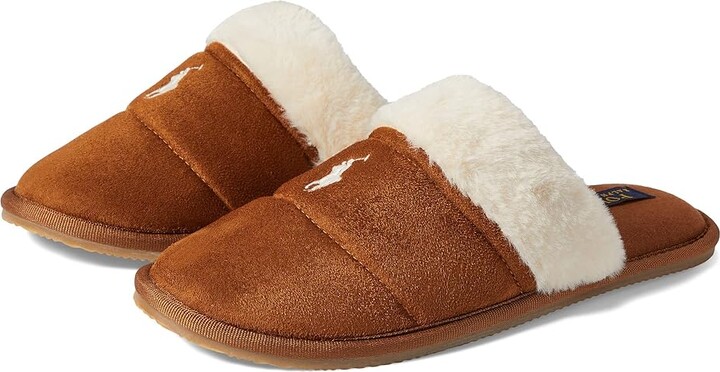 Polo Ralph Lauren Kelcie Scuff (Snuff) Women's Shoes - ShopStyle Slippers